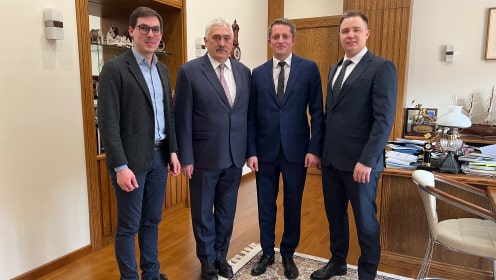 Meeting of the rector of Gubkin University with the management of the OFS Technologies company